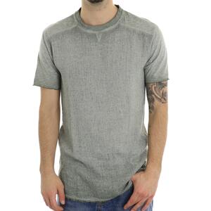 T-SHIRT GARZATA VERDE